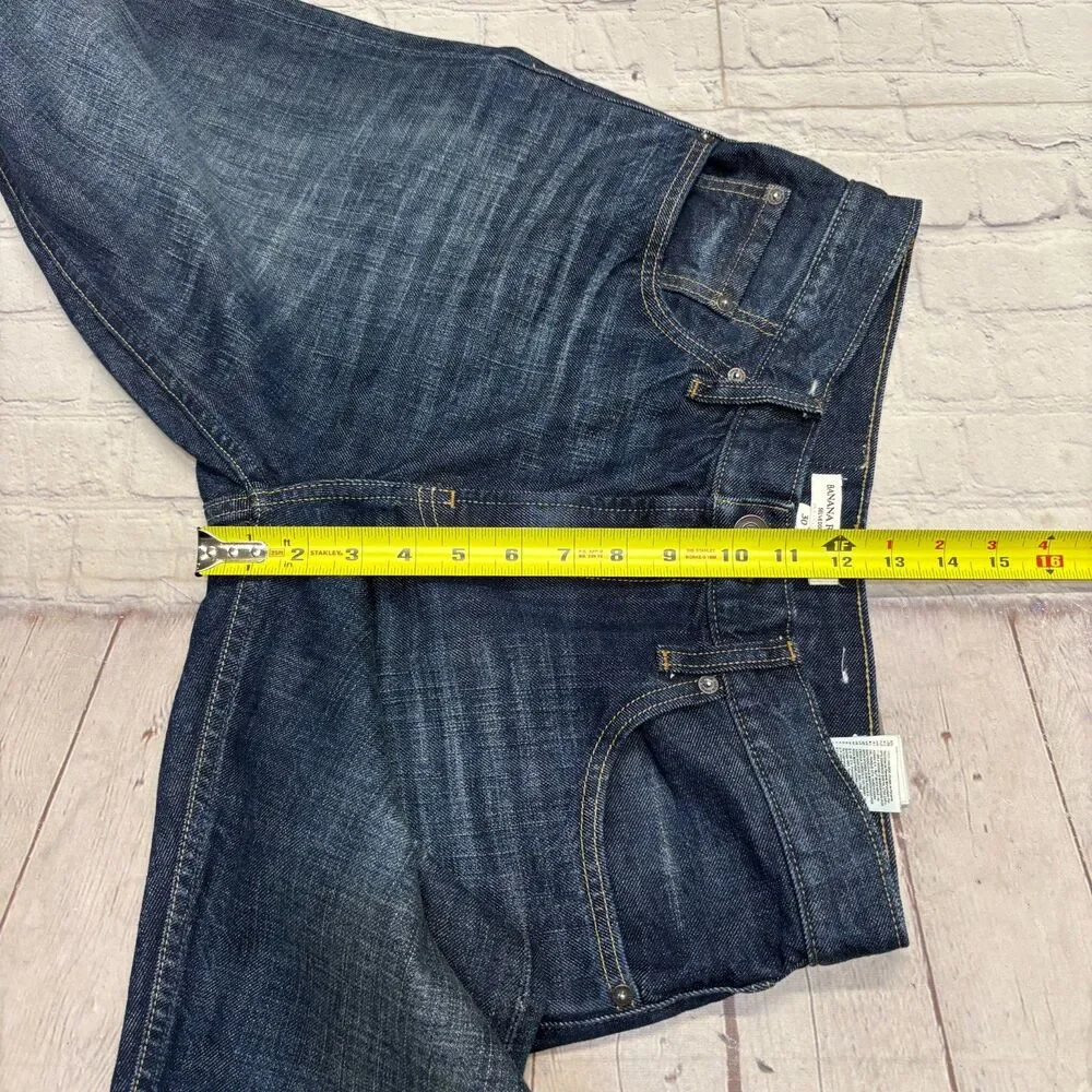 Banana Republic Men Selvedge Slim Fit Jeans Size 30 Denim FA25 C128 -19